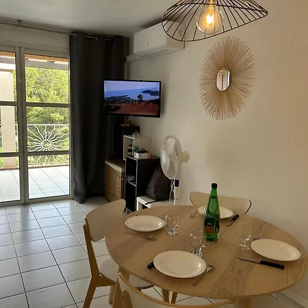 Studio-terrasse Vue Mer-clim-parking-draps Inclus * Saint-Raphael (Var)