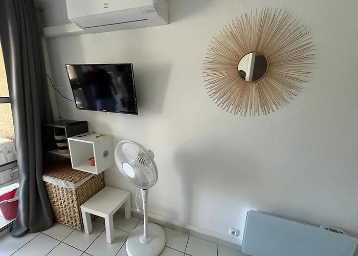 Studio-terrasse Vue Mer-clim-parking-draps Inclus Apartment Saint-Raphael (Var)