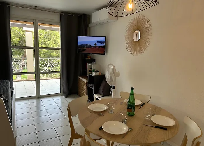 Studio-terrasse Vue Mer-clim-parking-draps Inclus * Saint-Raphael (Var)